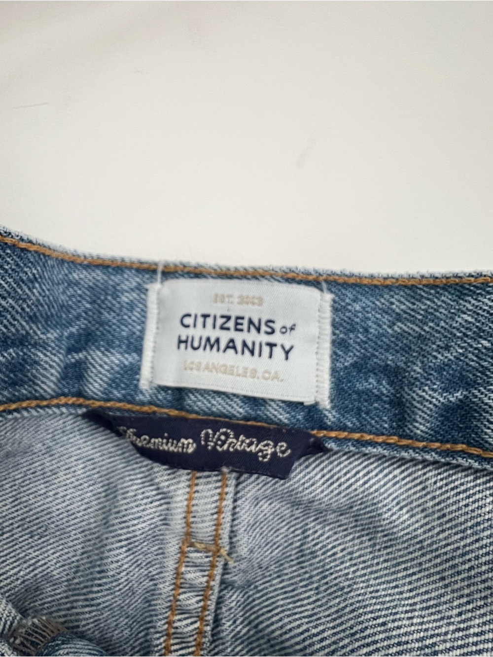 Citizens of Humanity Ayla Baggy Wide Leg Jeans Sz 32 Oversized - Picture 6 of 8